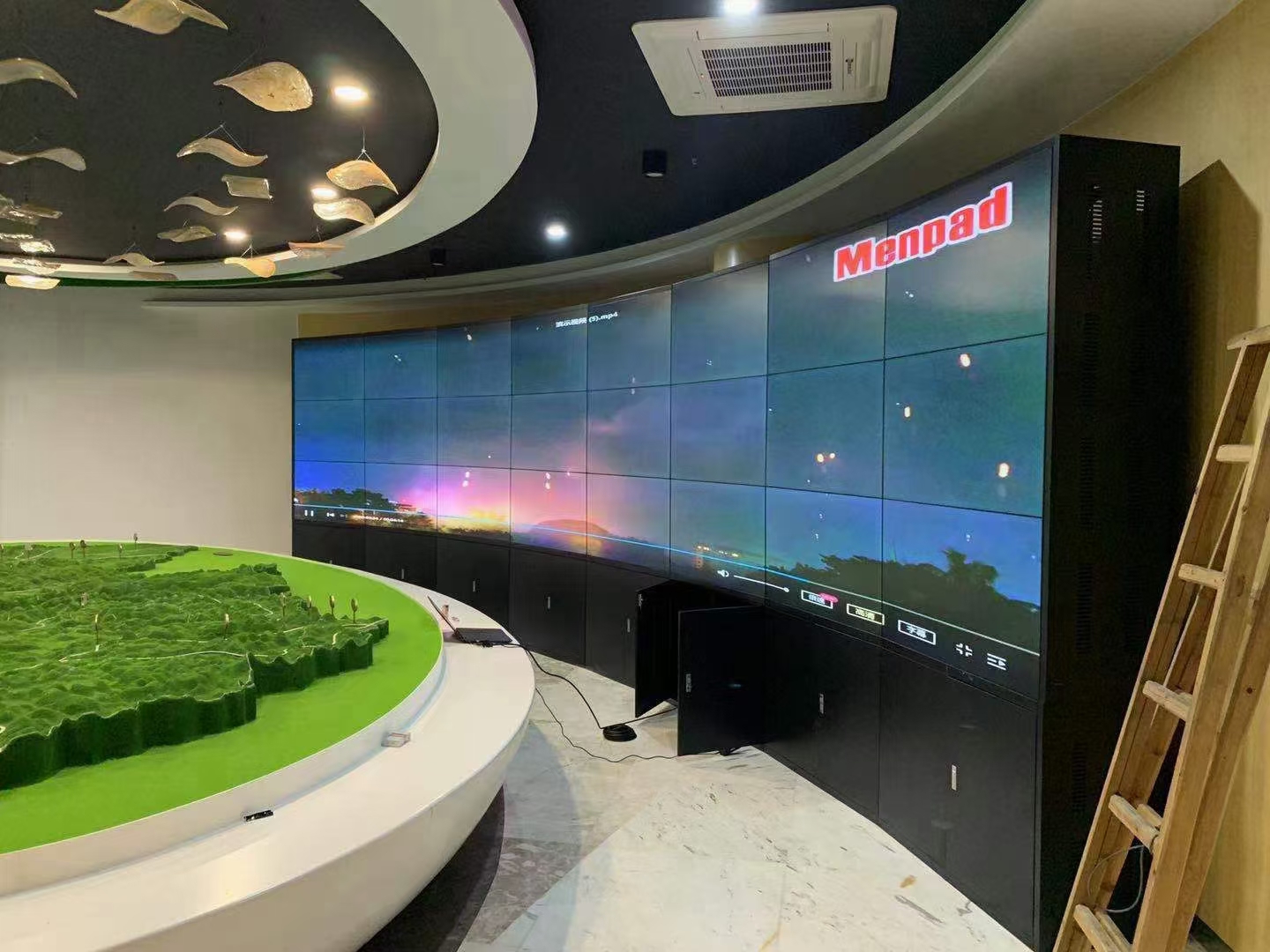 临西拼接屏安装案例展示