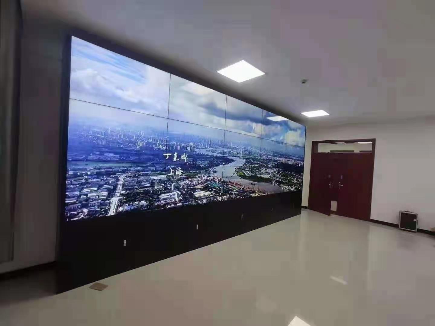 临西拼接屏-55寸京东方液晶拼接屏3X4案例展示